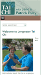 Mobile Screenshot of longwatertaichi.co.uk